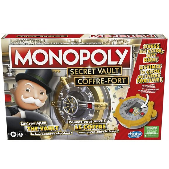 Monopoly Secret Vault Board Game - Brand new! - Picture 1 of 4